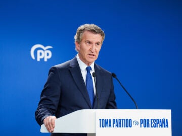 Feijóo ofrece declaraciones tras la condena del Tribunal Supremo al fiscal general del Estado