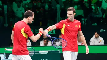 Marcel Granollers y Pedro Martínez Marcel Granollers y Pedro Martínez
