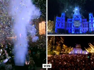 Madrid inaugura la Navidad con el encendido oficial en Cibeles y un gran espectáculo de luces y música