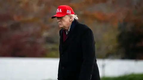 El presidente de EEUU, Donald Trump El presidente de EEUU, Donald Trump