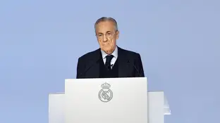 Florentino Pérez en la Asamblea de Socios del Real Madrid Florentino Pérez en la Asamblea de Socios del Real Madrid