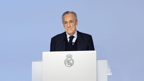 Florentino P&eacute;rez en la Asamblea de Socios del Real Madrid