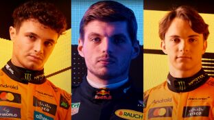 Los tres contendientes al t&iacute;tulo de F&oacute;rmula 1