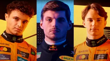 Los tres contendientes al título de Fórmula 1 Los tres contendientes al título de Fórmula 1