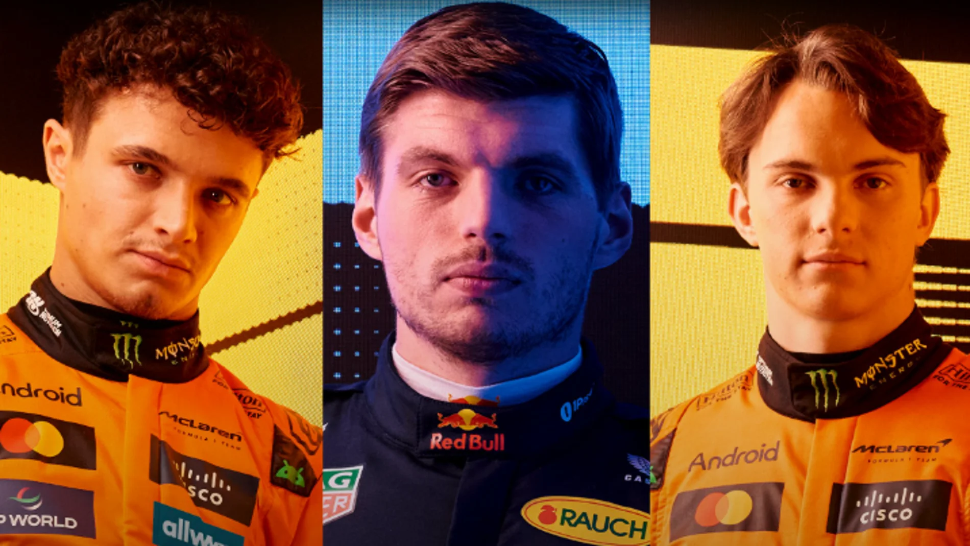 Los tres contendientes al título de Fórmula 1 Los tres contendientes al título de Fórmula 1