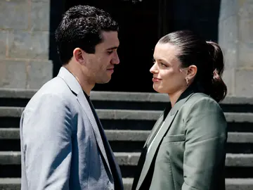 Jaime Lorente y Adriana Torrebejano en Coartadas Jaime Lorente y Adriana Torrebejano en Coartadas