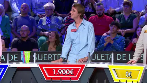 Sergio arriesga y… se lleva 1.900 euros en el Panel con Bote Sergio arriesga y… se lleva 1.900 euros en el Panel con Bote