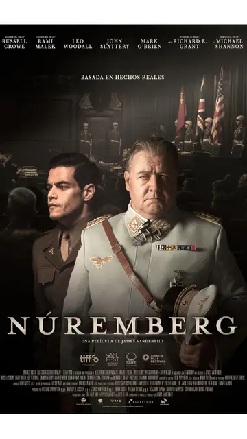 Núremberg, con Russell Crowe y Rami Malek Núremberg, con Russell Crowe y Rami Malek