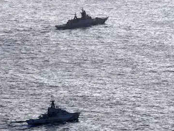 Interceptados dos barcos de guerra rusos en el Canal de la Mancha Interceptados dos barcos de guerra rusos en el Canal de la Mancha