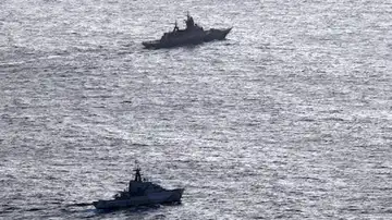 Interceptados dos barcos de guerra rusos en el Canal de la Mancha Interceptados dos barcos de guerra rusos en el Canal de la Mancha
