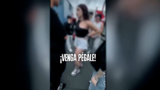 Pelea en Canarias.