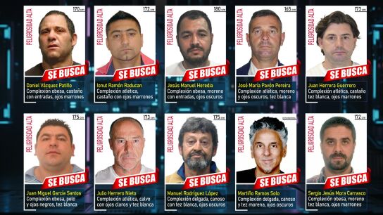 Los 10 fugitivos m&aacute;s buscados 