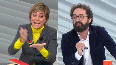 La reacción de Joaquín Manso a los ataques al periodismo de Lorena Ruiz -Huerta: 