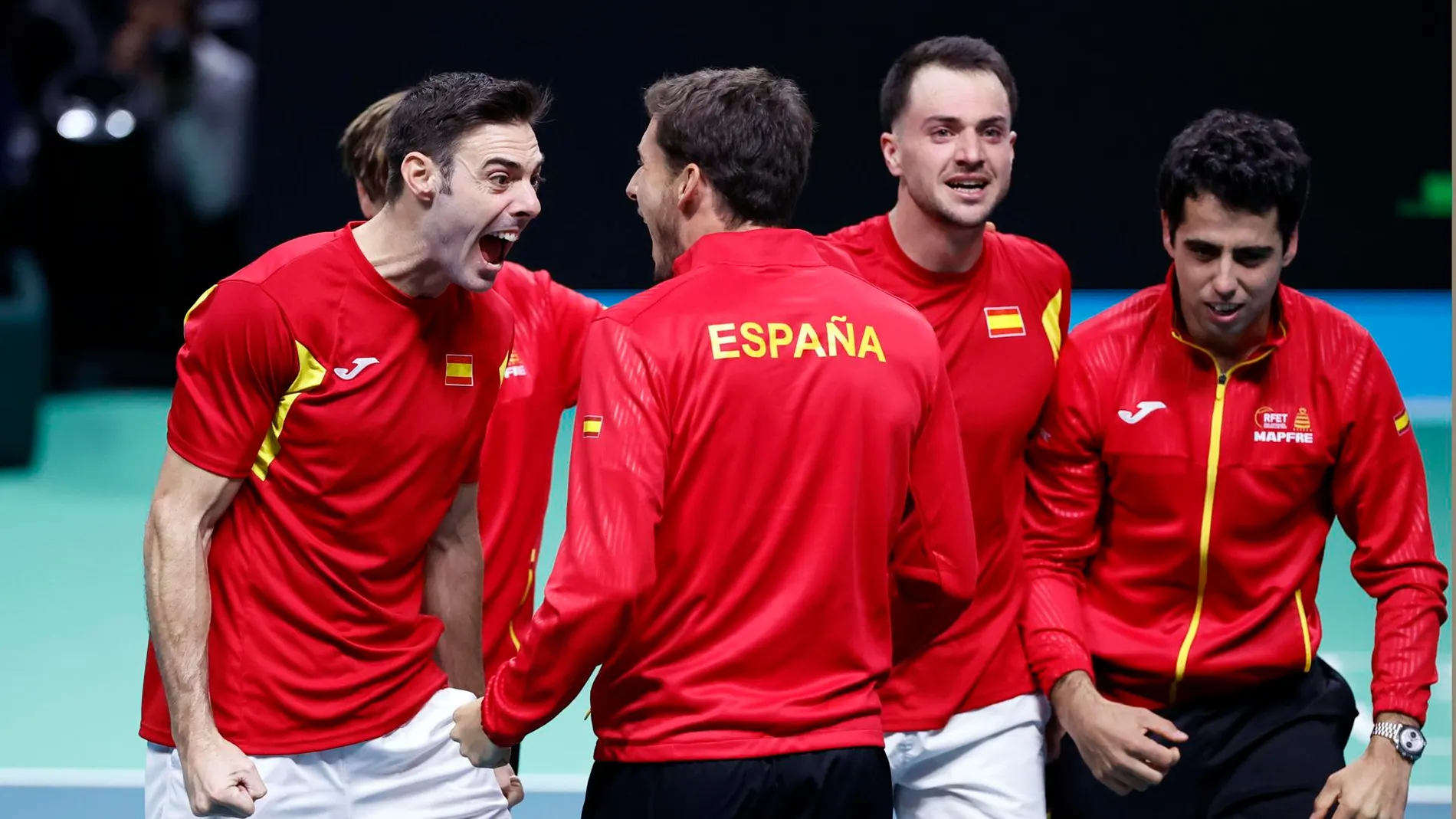 Los jugadores de España en las semifinales de la Copa Davis Los jugadores de España en las semifinales de la Copa Davis
