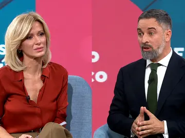 Santiago Abascal en Espejo Público. Santiago Abascal en Espejo Público.