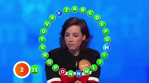 Un error inesperado de Rosa en El Rosco permite a Manu empatar cuando todo parecía decidido Un error inesperado de Rosa en El Rosco permite a Manu empatar cuando todo parecía decidido