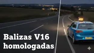 Cuánto cuestan las balizas V16 conectadas con DGT y cuáles son las homologadas Balizas V16