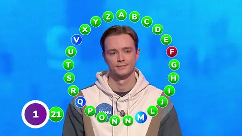 ¡Sobre la campana! Un fallo de Rosa da alas a Manu, que consigue empatar en El Rosco ¡Sobre la campana! Un fallo de Rosa da alas a Manu, que consigue empatar en El Rosco