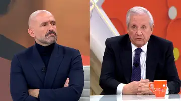 Javier Gómez de Liaño en Espejo Público. Javier Gómez de Liaño en Espejo Público.