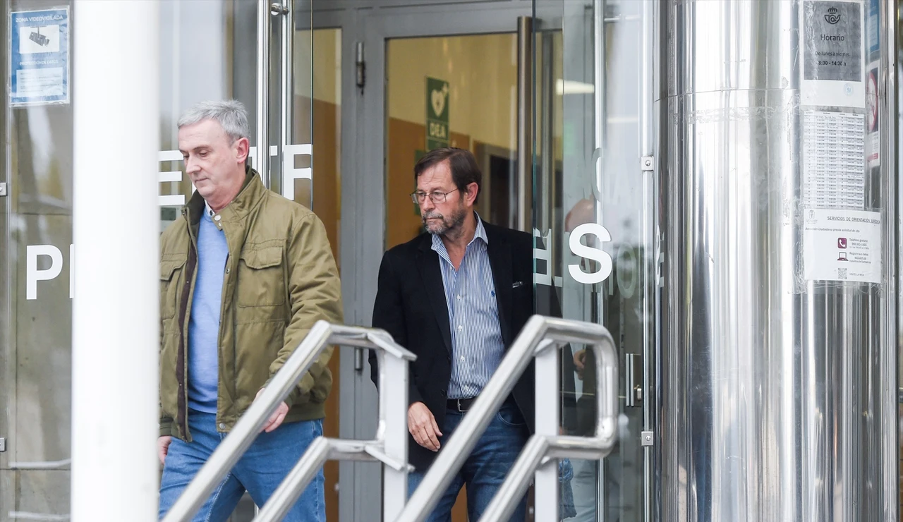 El fiscal José Grinda a la salida de los Juzgados de Plaza de Castilla