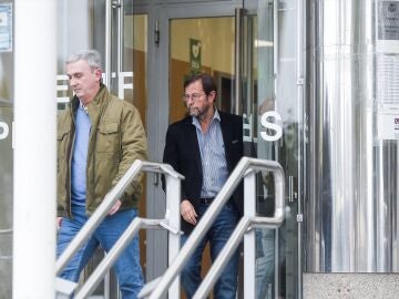 El fiscal Jos&eacute; Grinda a la salida de los Juzgados de Plaza de Castilla