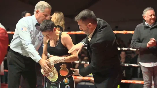 Isabel Rivero, campeona mundial del peso átomo Isabel Rivero, campeona mundial del peso átomo