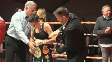 Isabel Rivero, campeona mundial del peso átomo Isabel Rivero, campeona mundial del peso átomo