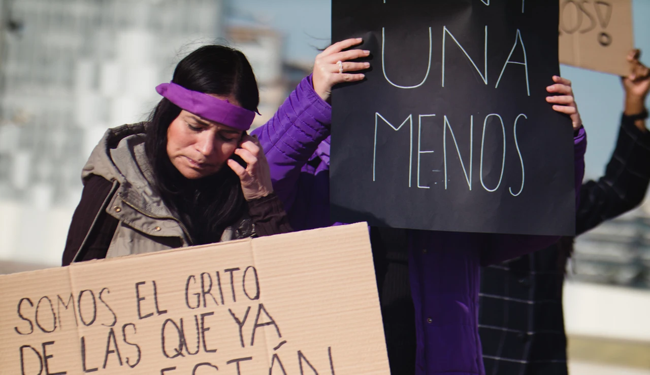 Protesta por la violencia de género