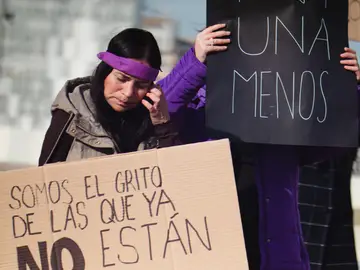 Protesta por la violencia de género Protesta por la violencia de género