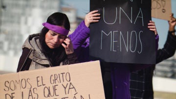 Protesta por la violencia de g&eacute;nero