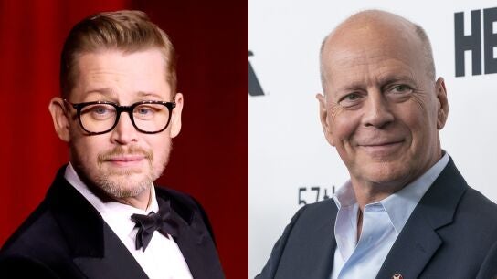 Macaulay Culkin y Bruce Willis