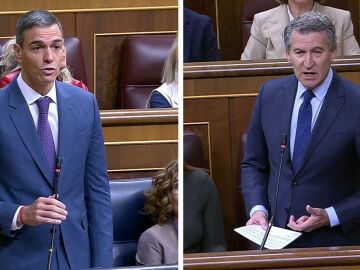 Sánchez y Feijóo en el Congreso