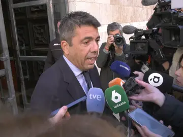 Carlos Mazón ante los medios de comunicación Carlos Mazón ante los medios de comunicación