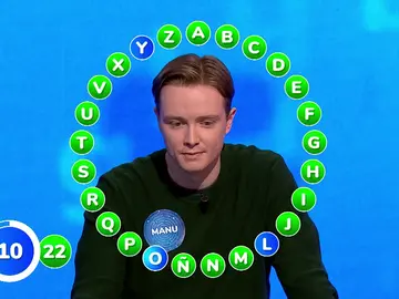 Manu no perdona la precipitación de Rosa en El Rosco y se lanza a por el bote de 2.434.000 euros Manu no perdona la precipitación de Rosa en El Rosco y se lanza a por el bote de 2.434.000 euros