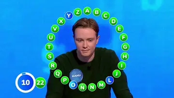 Manu no perdona la precipitación de Rosa en El Rosco y se lanza a por el bote de 2.434.000 euros Manu no perdona la precipitación de Rosa en El Rosco y se lanza a por el bote de 2.434.000 euros