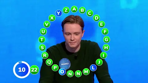 Manu no perdona la precipitación de Rosa en El Rosco y se lanza a por el bote de 2.434.000 euros Manu no perdona la precipitación de Rosa en El Rosco y se lanza a por el bote de 2.434.000 euros