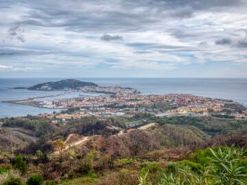 Vista aérea de Ceuta