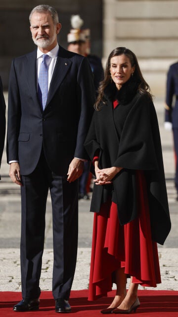La capa de la reina Letizia