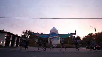 Así es la Whaleathon, un maratón en Utah alrededor de una rotonda Así es la Whaleathon, un maratón en Utah alrededor de una rotonda