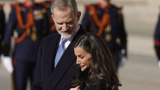 El rey Felipe VI y la reina Letizia