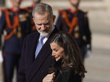 El rey Felipe VI y la reina Letizia