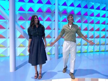 &iexcl;Novedad en La ruleta de la suerte! Jorge Fern&aacute;ndez y Laura Moure, presentados por un concursante