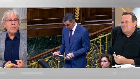 Toni Bolaños en Espejo Público. Toni Bolaños en Espejo Público.