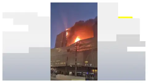 Incendio hospital Santa Lucía Incendio hospital Santa Lucía