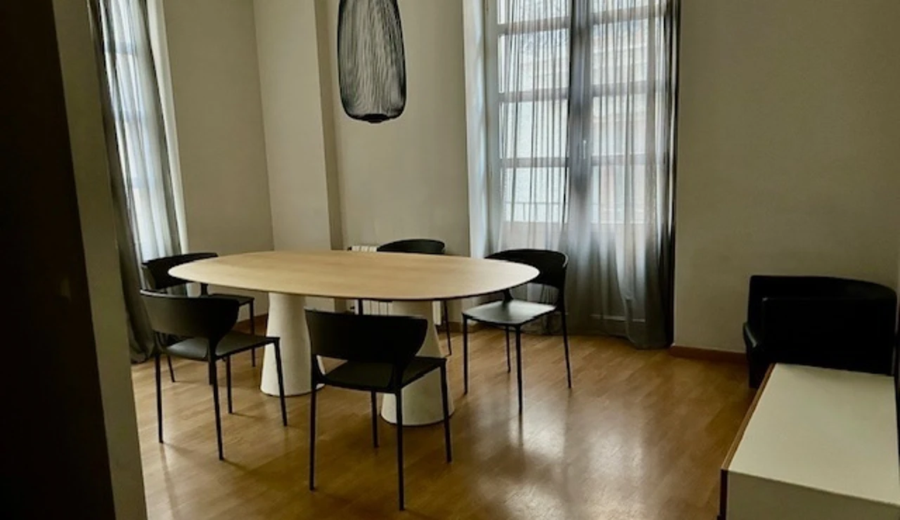 Imagen del reservado de El Ventorro donde comieron Mazón y Vilaplana