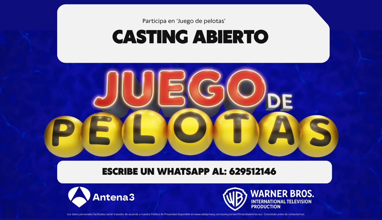 Abierto el casting para participar en la segunda temporada de Juego de pelotas