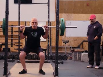 Pepe de Lucio, del tiro con arco a campeón de España de powerlifting… con 88 años