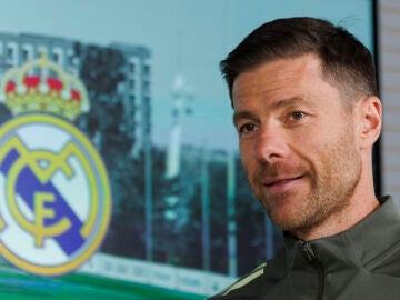 Xabi Alonso en la Ciudad Deportiva de Valdebebas