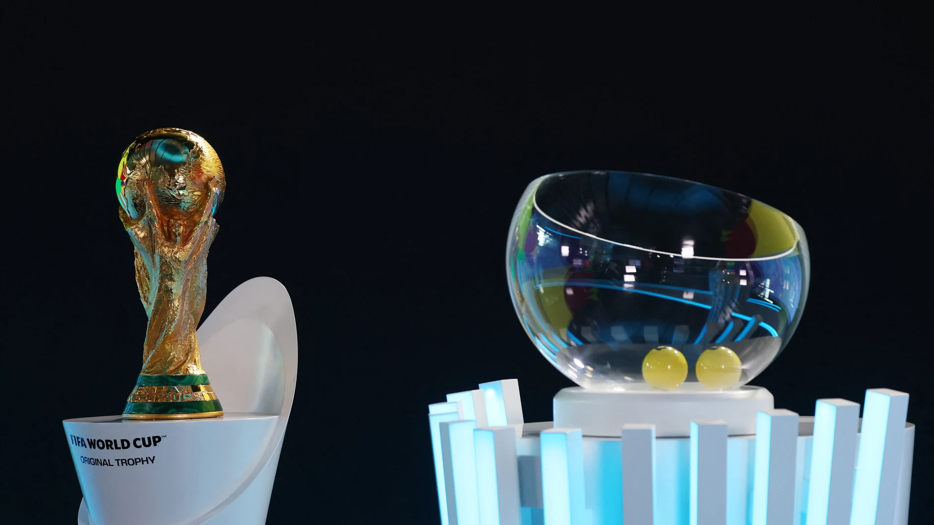 La Copa del Mundo en el cuartel general de la FIFA en Zúrich (Suiza) La Copa del Mundo en el cuartel general de la FIFA en Zúrich (Suiza)