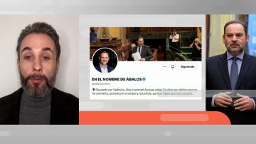 Análisis de la cuenta de Twitter de Ábalos.